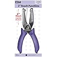 McGill 2" Reach Punchline Hole Punch, 1/4 Inch Round, Chrome/Purple (MCG52500C)