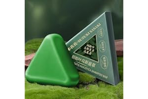 3PCS Nature Triangle Shampoo Bar, 2026 New Usman Grass Shampoo Bar,Nature Seven Green Soap Shampoos,Natural Herbal Hair Care,