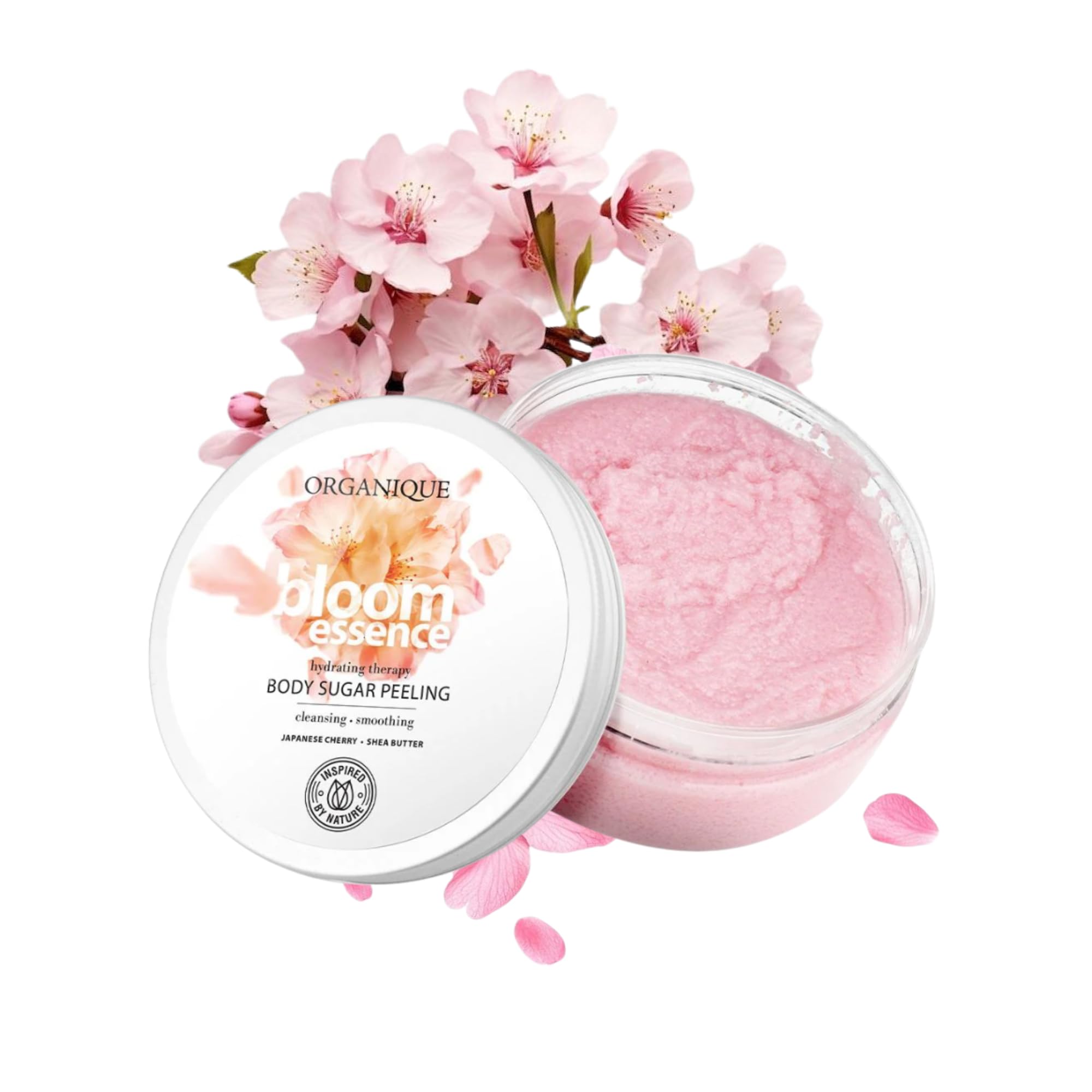 Organique Premium Beauty Body Scrub Peeling| Exfoliating Body Polish with Shea Butter, Organic Bio-Active Extracts, Vitamin E | Hydrating and Nourishing Exfoliator for Smooth, Radiant Skin (200 ml) — image 1