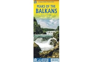Balkans and Peaks Travel Reference Map -2025 Edi