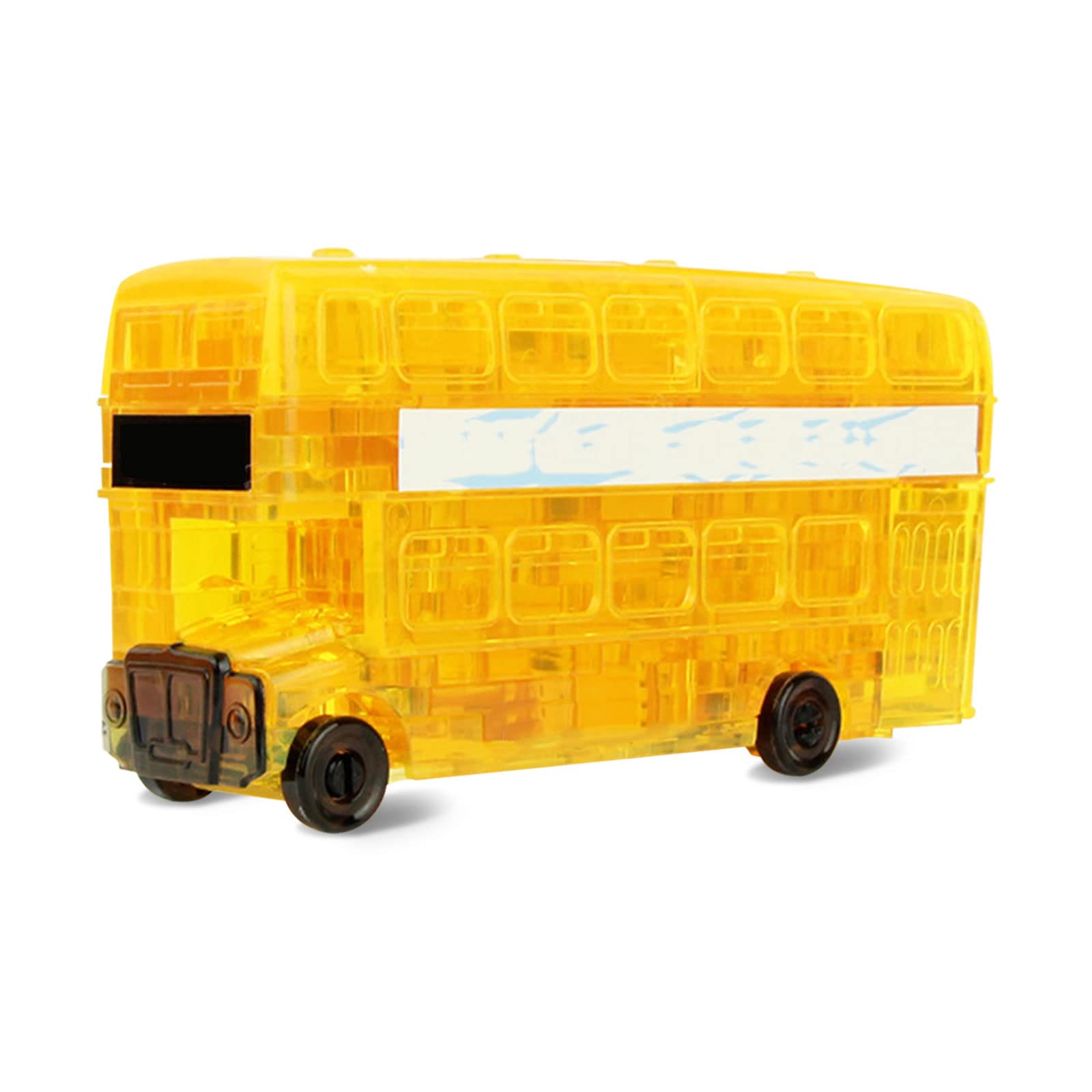 3D Crystal Puzzle - Bus Model DIY Gadget Blocks Building Toy Gift