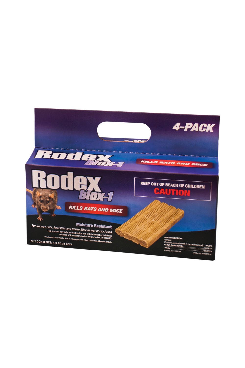 Photo 1 of Rodex 116349 Blox-1, 4x16 oz Bars
