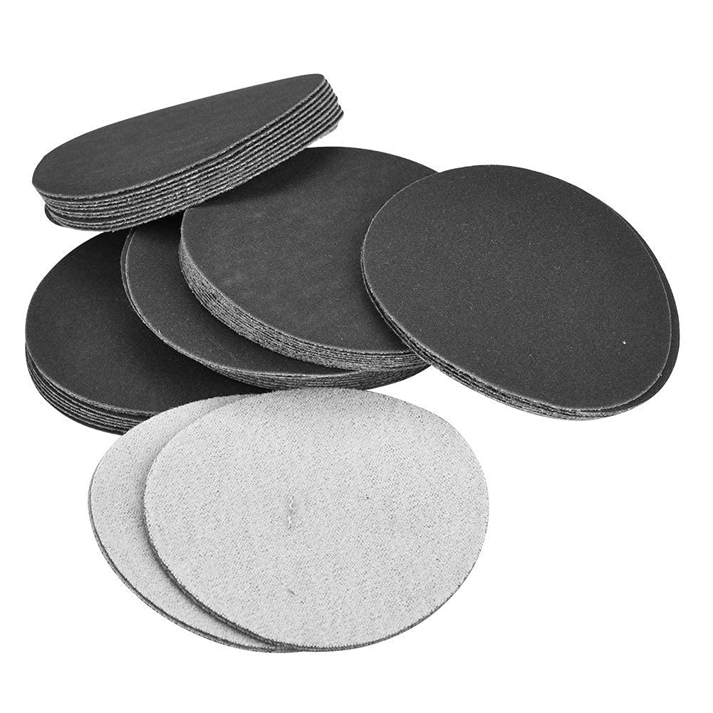 50pcs 75mm Sander Disc Sanding Polishing Abrasive Sandpaper Paper Pads (#400)