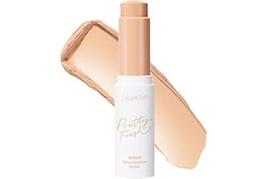 ColourPop Pretty Fresh Tinted Foundation Stick - Balm to Cream Foundation with Light to Medium Coverage - Infused with Hydrating Hyaluronic Acid, Peptides & Niacinamide - Fair 4 (0.29 oz)