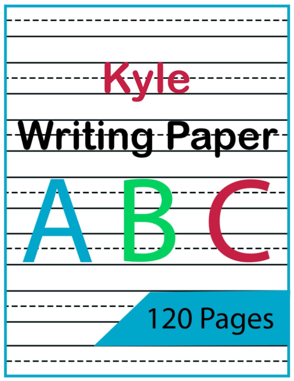 Notebook : Kyle Writing Paper: Writing paper with lines for kids, 8.5*11,  120 pages: Merry, JoeH: 9798402282377: Amazon.com: Books