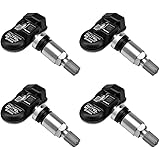 Autel MX-Sensor Dual Frequency (315MHz + 433MHz) Screw-in OE-Level Universal Programmable TPMS Sensors for Tire Pressure (Scr