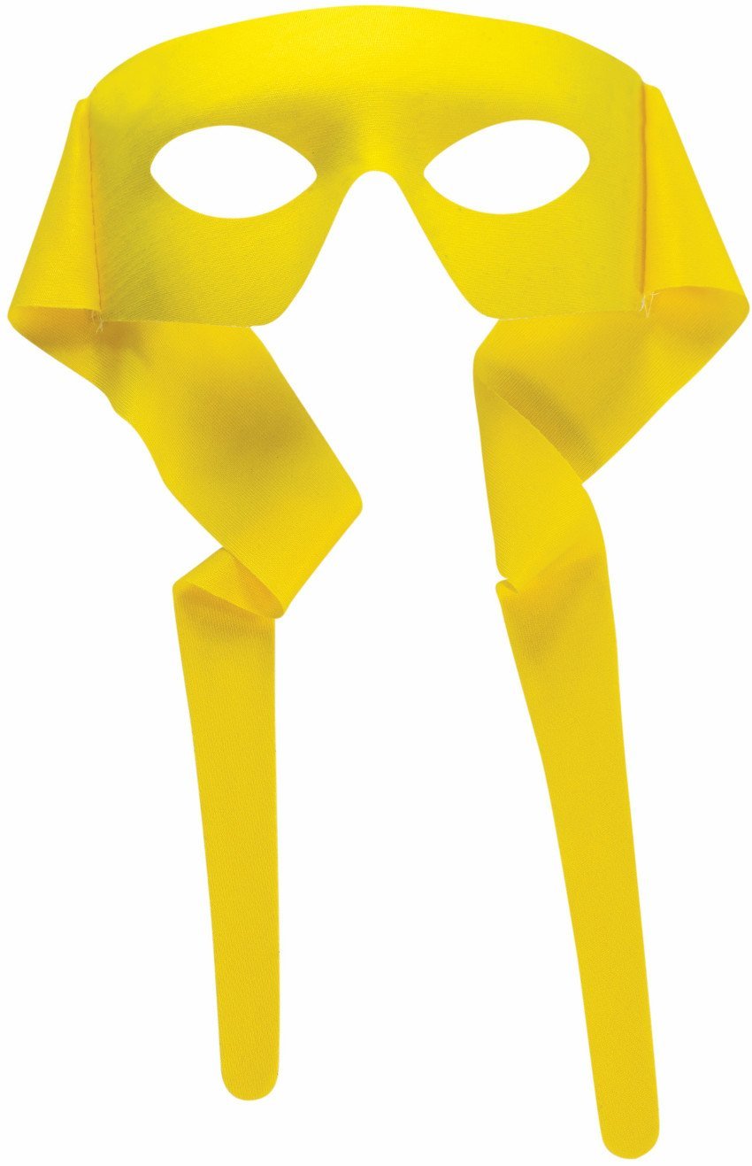 Forum Novelties Superhero Mask (Yellow) Standard