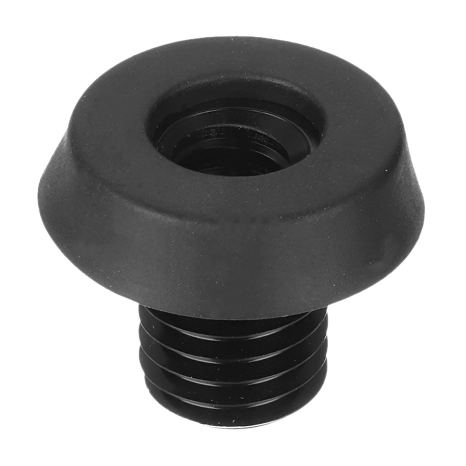 PATIKIL 0.53" Billiard Cue Bottom Cover, 1 Pack Billiard Cue Rubber Plug Billiard Cue Bottom Protection Pad for Billiard Cue Stick, Black