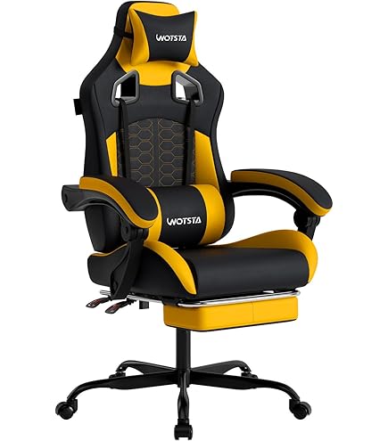 Orange Gaming Chairs | White & Black Gaming Chair