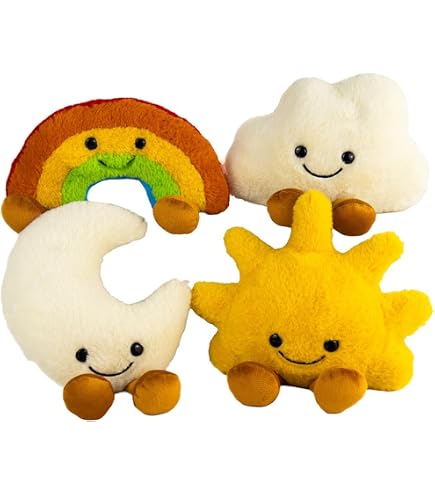 Cojín De Sol De Peluche – Almohada Sonriente De 35 Cm Para Niños, Decoración Y Regalos