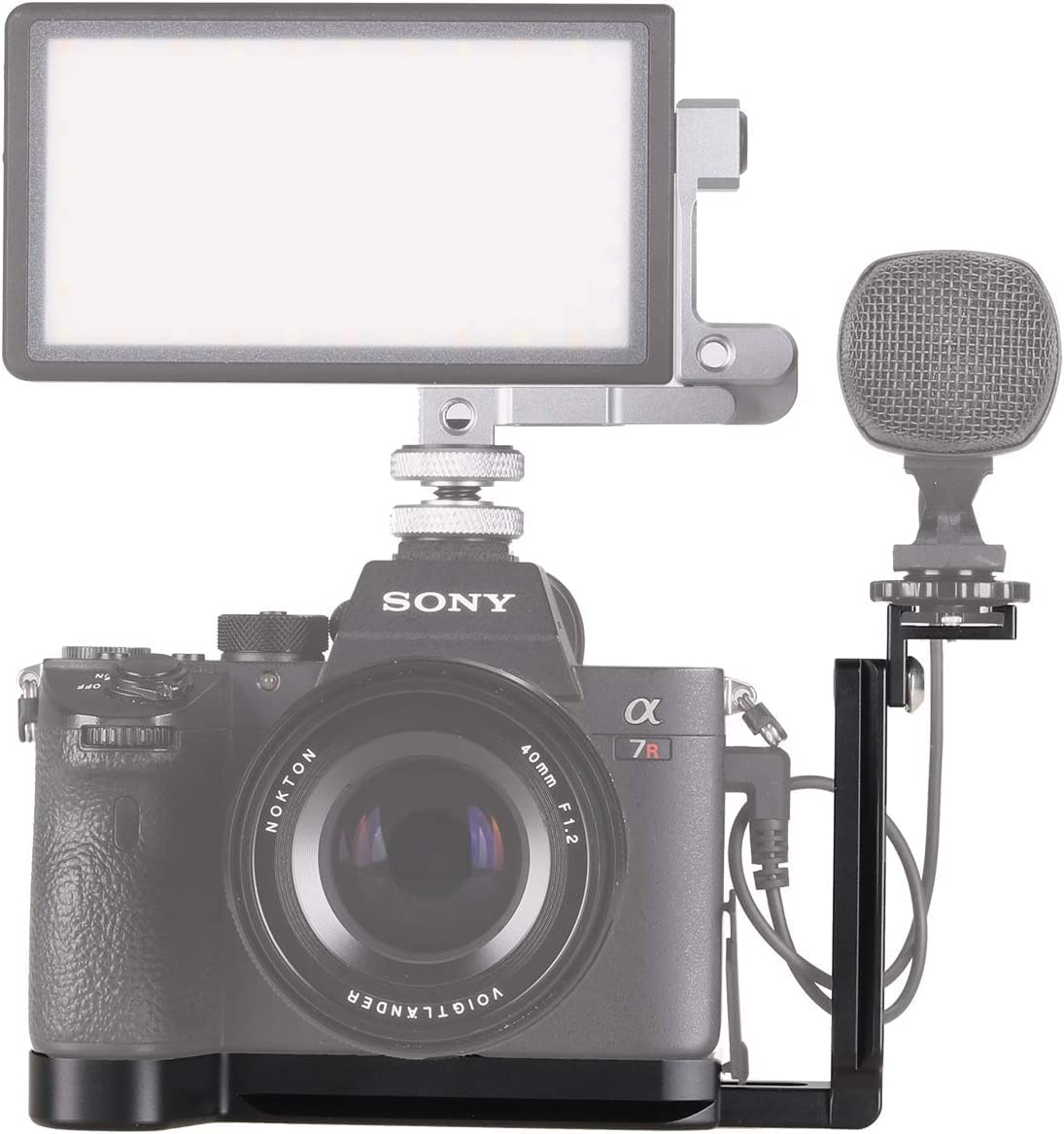WEPOTO A7III A7R3 A7R3a A7rm3 A7M3 A7M3K A9 Camera Hand Grip Quick Release Plate L-bracket QR Plate For SOYN A7III A7R3 A7R3a A7rm3 A7M3 A7M3K A9 Camera