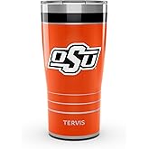 Tervis Traveler Oklahoma State Cowboys - MVP Triple Insulated Tumbler Travel Cup Keeps Drinks Cold & Hot, 20oz, Stainless Steel