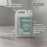 Miniml Natural Hair Conditioner 5L Refill Tea Tree Mint Eco Cruelty Free view 3