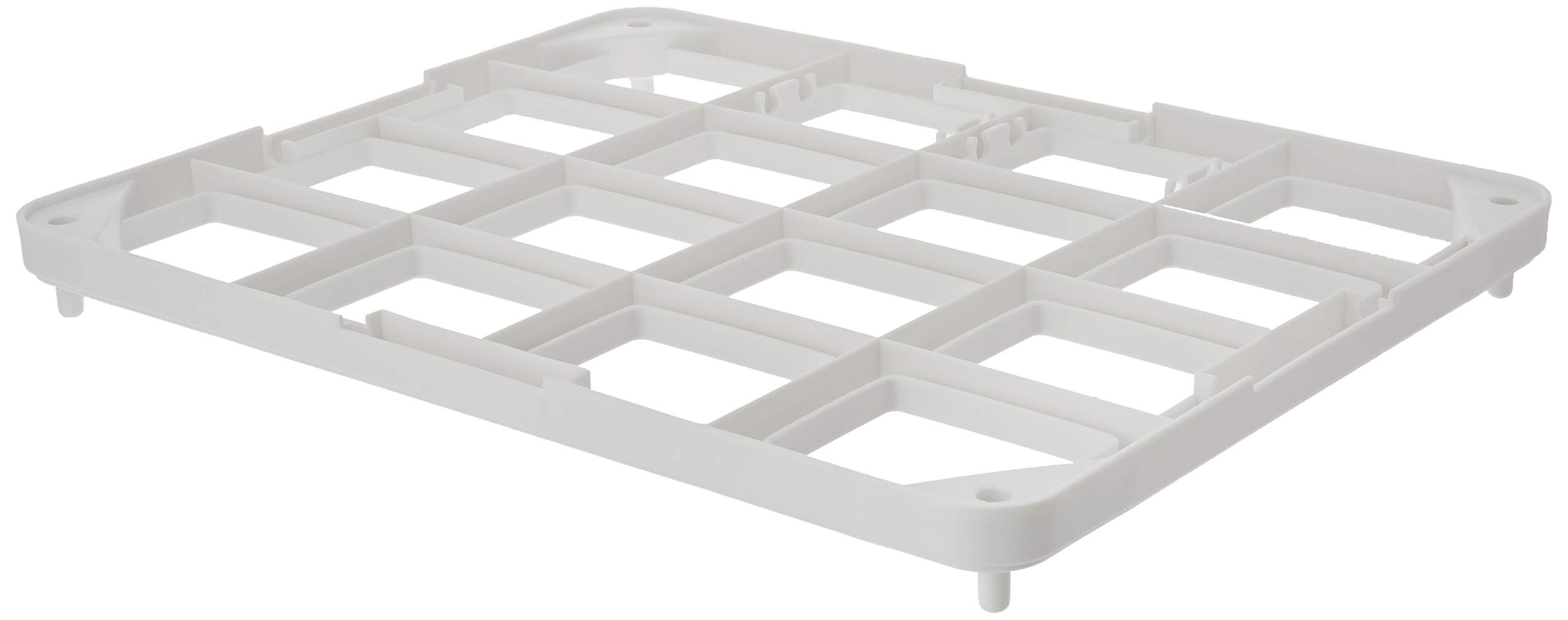 Homecraft Prima Bath Step, Single Riser for Additional Height, for Elderly, Elevation Steps with Slip-Resistant Moldings for Young Children, Users with Limited Mobility, 45 cm x 35 cm x 9 cm