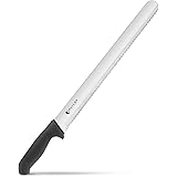 KUTLER Professional 14-Inch Bread Knife and Cake Slicer with Serrated Edge - Ultra-Sharp Stainless Steel Cutlery