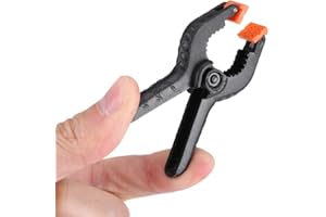 10Pcs Adjustable Plastic Spring Clamps 2 Inch Muslin Clamps for Photo Studio Backdrops Woodworking DIY Projects and Home Impr