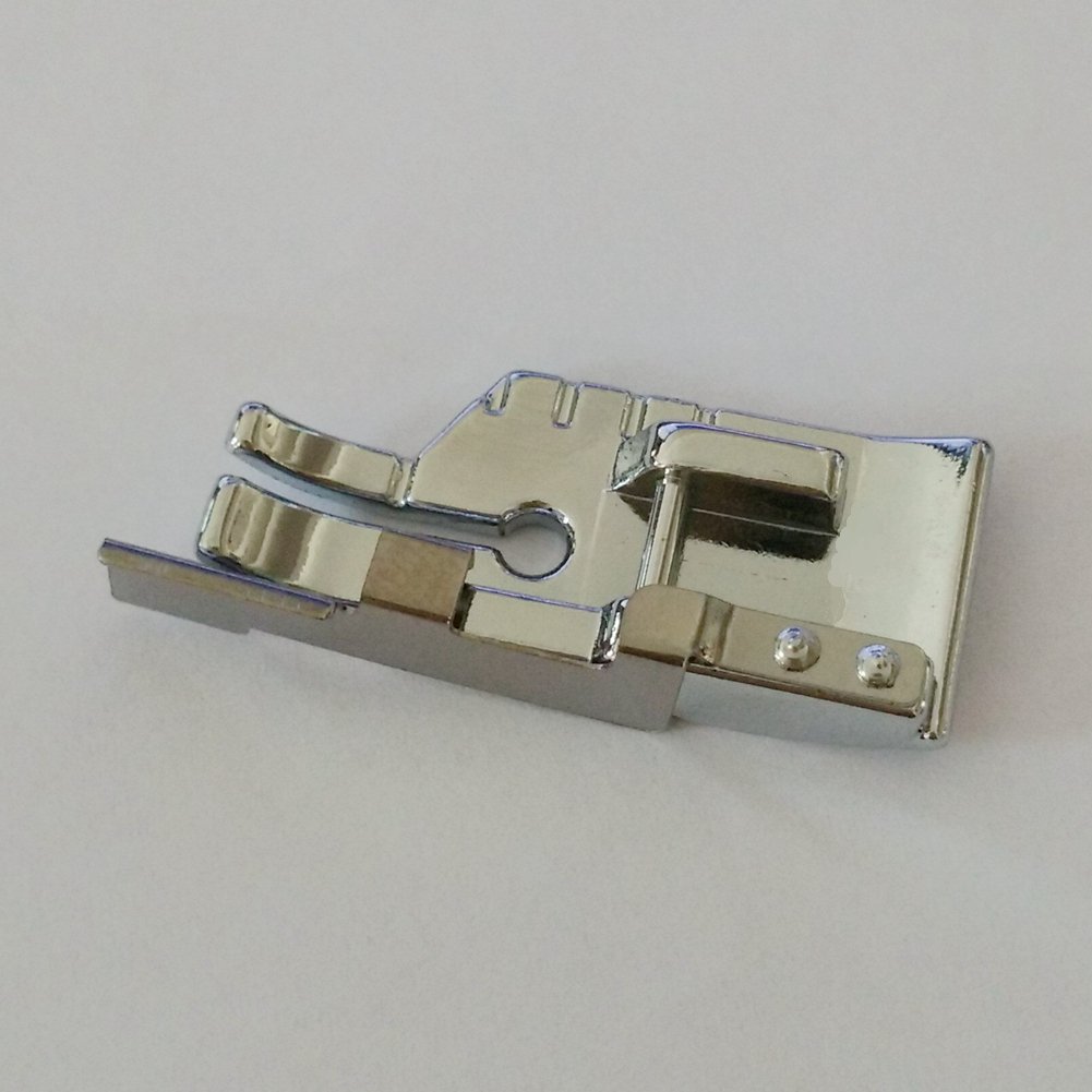 HONEYSEW 1/4'' Quilting Patchwork Sewing Machine Presser Foot with Edge Guide - Fits All Low Shank Snap-On Singer, Brother, Babylock, Euro-Pro, Janome, Juki, Kenmore, New Home, White, Simplicity, Elna
