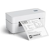 SupDesk Bluetooth Thermal Shipping Label Printer 4x6 Wireless Direct Thermal Label Machine Small Business High Speed Portable Maker Compatible with Android, iOS & Windows for Ebay Shopify USPS