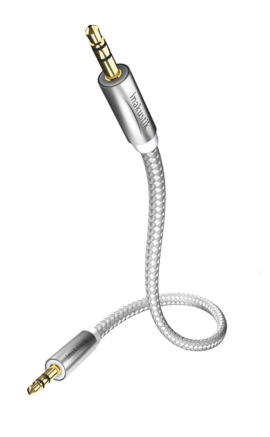 In-akustik 004101015 Premium Series MP3 Stereo Mini To Mini Audio Cable, 4.9 Feet