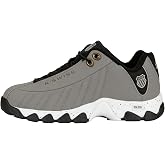 K-Swiss Men's ST329 CMF Sneaker, Wide Tennis Walking Shoes Leather Upper | Court Inspired, Tennis Heritage, Comfort Soft Cushioning, Arch Support,Wide Feet fit, Chunky Silhouette, Classic Style.