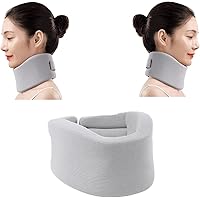 Suweiyuanshiyi Neck Brace,Adjustable Neck Support Brace for Sleeping Neck Pain and Support,Wraps Keep Vertebrae Stable and Al