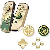 PERFECTSIGHT Silicone Joycon Thumb Grip Caps, Joystick Cover Compatible with Nintendo Switch/OLED/Switch Lite,4PCS (Sword Hand-D)