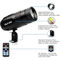 Pinspot Light with Remote, JLPOW Super Bright