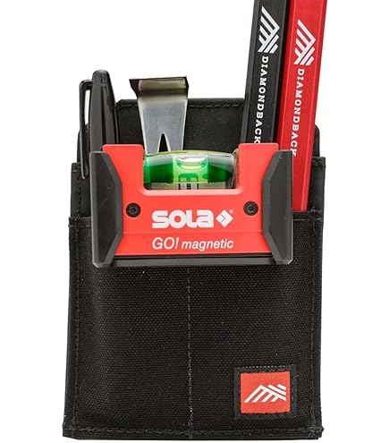 Diamondback Flat Bar Holster - Utility Holster For Multitool Pouches - Versatile Multi Tool Holsters With Adjustable Strap - Tool Belt Holster Sleeve For Carpenters, Roofers, Framers (3"x9.5"x1 - View #6