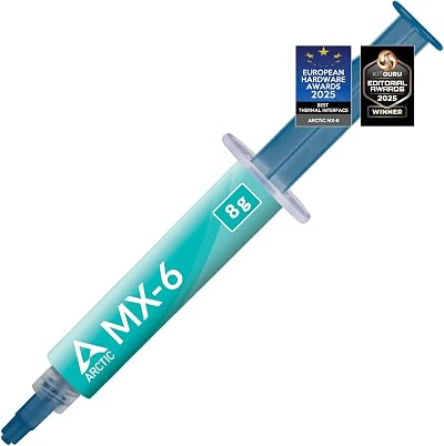 ARCTIC MX-6 8 g Thermal Paste High Conductivity Non Conductive Non Capacitive
