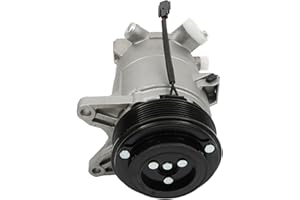 GENRICS AC Compressor with A/C Clutch CO11319C Replacement for Nissan Maxima Murano 2009-2014 Quest 2011-2015 Pathfinder 2013