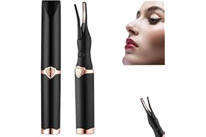TOCHAIR Electric Eyelash Curler for Instant Glam, 2025 New Heated Eyelash Curler, Electric Eyelash Curler, Mini USB Rechargeable Finalize Eyelash Tool, Fast Heat up in 8s & 3 Heat Modes (Black)