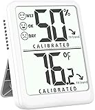 Ayawiss Room Thermometer Indoor Hygrometer Humidity
