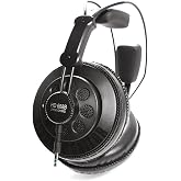 Superlux HD668B Semi-Open Studio Headphones, 50mm Drivers, Detachable Cable | For producers and musicians; 50mm drivers, precise semi-open imaging and detachable 1m and 3m cables suit varied setups