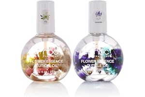 Cuticle Oil, Nail Growth Oil Natural Blend of Jojoba, Vitamin E, Vitamin B, Nature Flower for Repairs Cuticles Overnight Mois