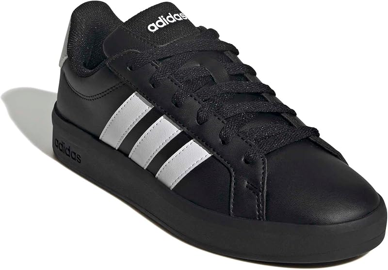 Unisex - Bambini e Ragazzi Grand Court 3.0 Shoes Junior, Ftwr White/Core Black/Core Black, 36 2/3 EU