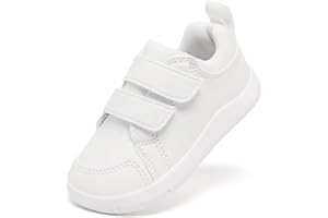 MORENDL Wide Toe Box Shoes Toddler Barefoot Shoes Baby Walking Shoe Boy Girl Non-Slip Zero Drop Minimalist Sneakers Comfort Tennis Outdoor Activities