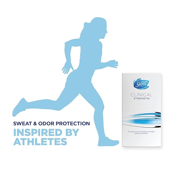 SECRET CLINICAL STRENGTH CLEAR GEL ANTIPERSPIRANT & DEODORANT,1.60 OZ
