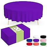 Pureegg Plastic Table Cloth Disposable 20