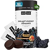 Kapiva Pure Himalayan Shilajit Gummies I Upto 70% Fulvic Acid | 80+ Essential Minerals| Immune Support & Vitality for Men, Women I 500 mg per Day | Non-GMO I 100% Natural & Organic
