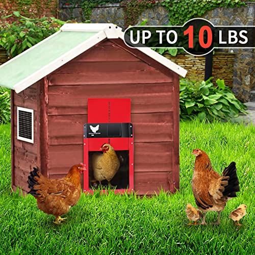 Automatic Chicken Coop Door, Dayimado Light Sensing Automatic Chicken