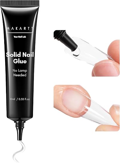 Makartt Nail Glue Extra Strong 10ml Quick Dry No UV LED Needed