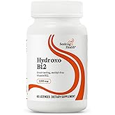Seeking Health Hydroxo B12 - Vitamin B Supplement for Energy Support - Supplement with Folate to Support Methylation & Homocysteine Levels - 2000 mcg, 60 Lozenges