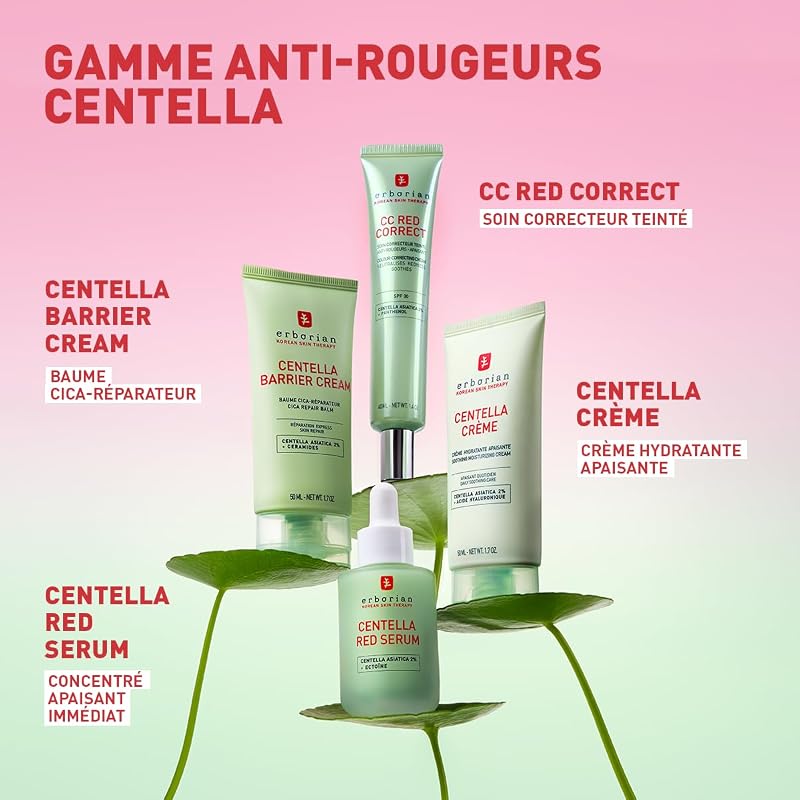 - Centella Barrier Cream - Baume Cica-Réparateur Anti-Rougeurs Visage & Corps - Répare et nourrit la peau - Cosmétique Coréen - 50ml