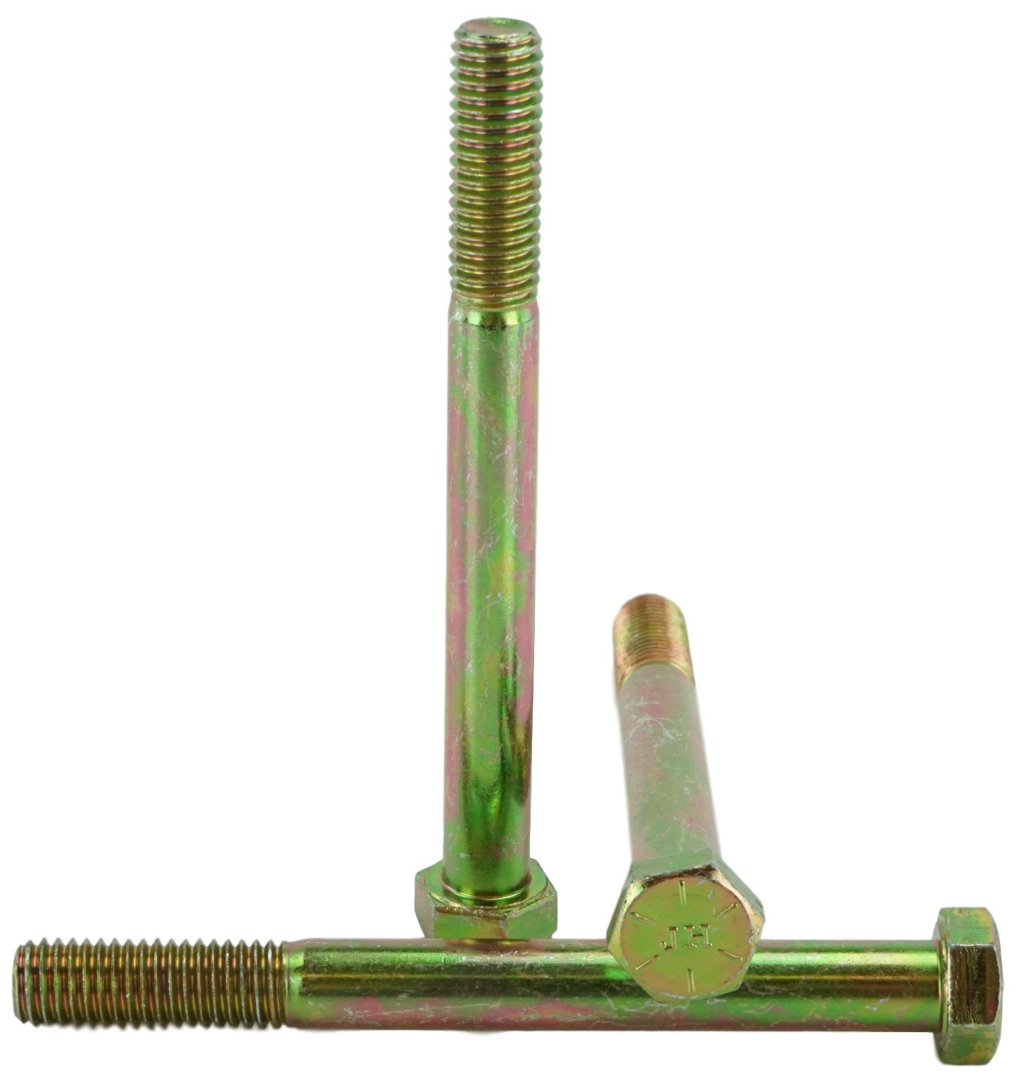 1/2-13 x 5" Hex Head Bolts, Grade 8 (1" to 5" Lengths in Listing) Hex Head Cap Screws (25 pcs, 1/2-13 x 5")
