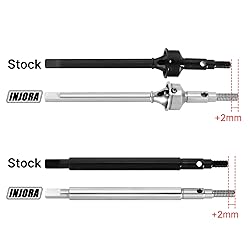 INJORA +2mm Extended Dogbone Axle Shaft for 1/18