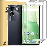 Covthch 5 Pack Tempered Glass Screen Protector for Foxxd Miro A67 C67 S67, Foxxd Miro C67 S67 Screen Protector, 9H Hardness, HD Clear, Anti-fingerprint, Anti-Scratch, Bubble Free