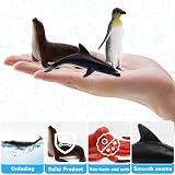 Fun Gift 12 Pcs Sea Animal Figures Ocean Toy Educational Learning Set view 5
