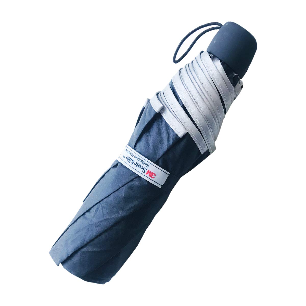 Salzmann 3M Reflective Travel Umbrella - Windproof, Lightweight Folding Umbrella - Made with 3M Scotchlite