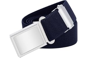 WELROG Kids Adjustable Magnetic Belt for Boys - Girls Elastic Stretch Buckle Belts Toddler