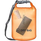 Zanhour Waterproof Dry Bag - Roll Top Transparent Storage Bag,2L/5L/10L/20L,Suitable for Traveling, Swimming, Kayaking, Camping, Fishing, Rainy Day Trips